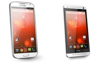 Samsung Galaxy S4 vs HTC One Phones