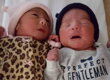Twins Born 3 mins apart but in different Years