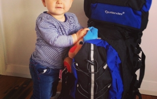 One Year Old Traveler who has traveled around 7 countries already