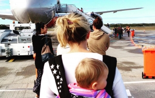 One Year Old Traveler who has traveled around 7 countries already