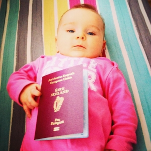 One Year Old Traveler who has traveled around 7 countries already