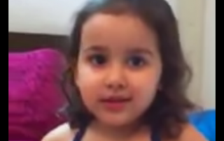 Intelligent Indian 2 Year old Girl