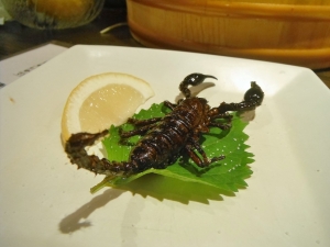 Scorpion | A Restaurant In Japan Sells the World's Most Bizarre Dishes.