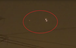 UFO Spotted Over Moscow Russia