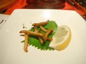 Worms | A Restaurant In Japan Sells the World's Most Bizarre Dishes.