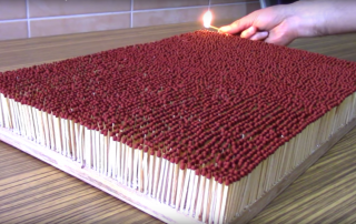 Light 6000 Match Sticks At Once