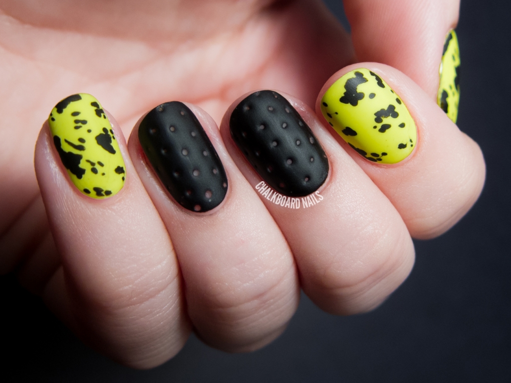 Perforated Nail Art |Textured Nails