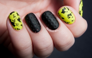 Perforated Nail Art |Textured Nails