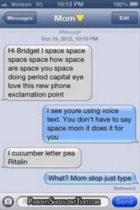 Space Space | Funniest Text Messages between Parents and Children