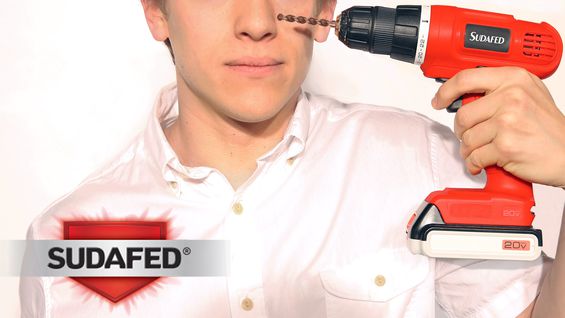 Sudafed Sinus Drill For Immediate Congestion relief