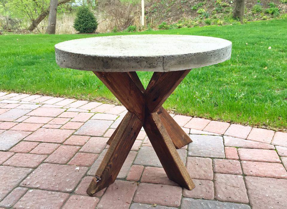 Table with wood