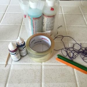 DIY Glitter Earrings -Things You Need