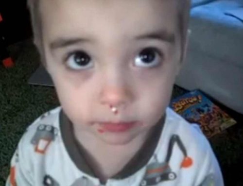 This 3-year old saying he didn’t eat sprinkles, is too cute to be missed.