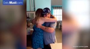 Girl gives her stepdad adoption papers in big birthday surprise