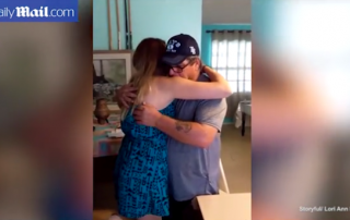 Girl gives her stepdad adoption papers in big birthday surprise