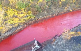 A River In Russia Has Turned Blood Red For A Very Horrible Reason