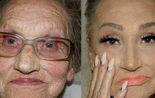 glam ma - Grandma who has proved that age is just a number