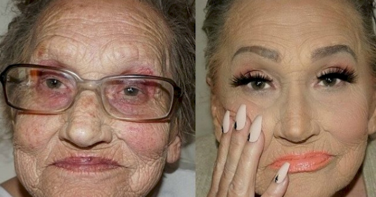 glam ma - Grandma who has proved that age is just a number