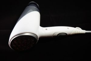 use hair dryer to replace ironing your clothes