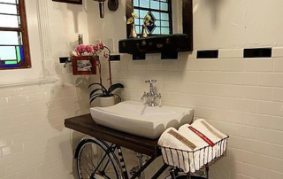A Vintage Bicycle Sink DIY Tutorial