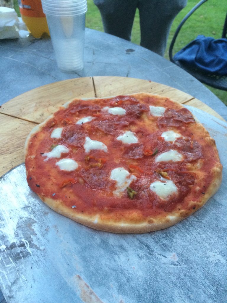 DIY Outdoor Brick Pizza Oven Step 21