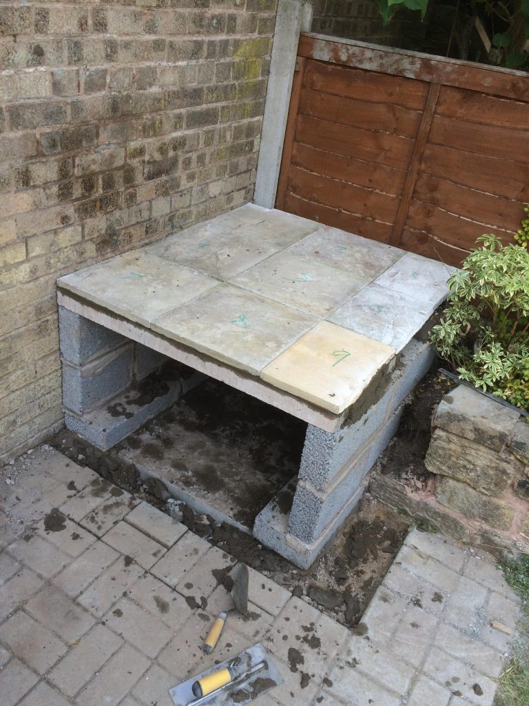 DIY Outdoor Brick Pizza Oven Step 5