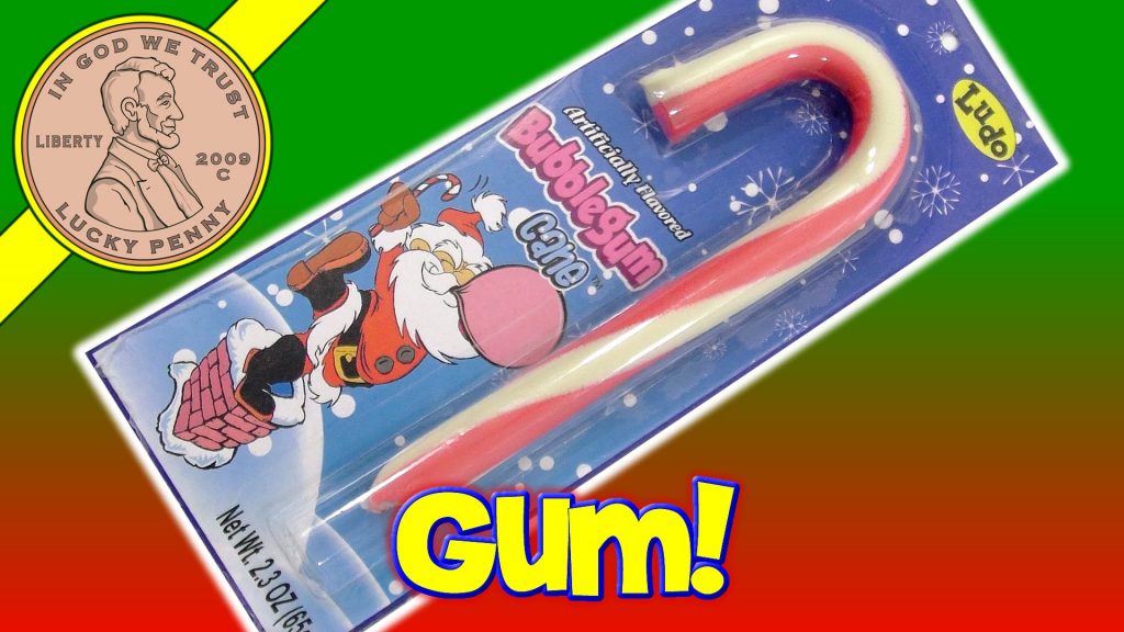 Bubble Gum Candy Cane
