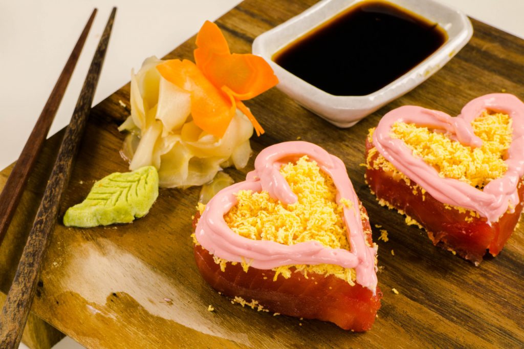 Valentine Sushi Roll