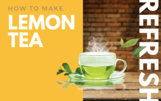 How to Make Hot Ginger Lemon Tea