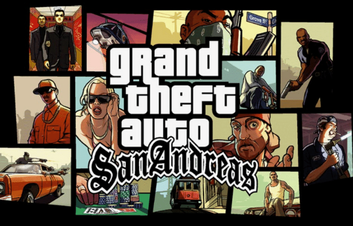 Top 4 GTA Games of All Time | GTA 5, 4, San Andreas, Vice City
