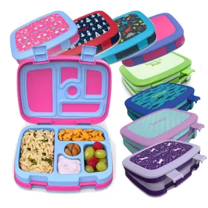 BentGo 5 Compartment Kids Lunch Box For Ages 3 - 7